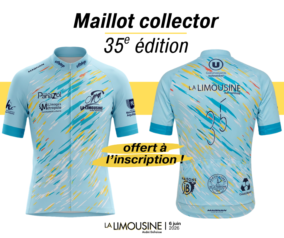 Maillot 35éme OFFERT